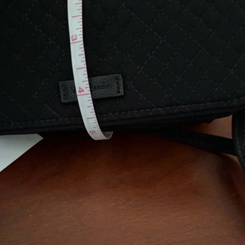 Vera Bradley Black Quilted Crossbody Bag